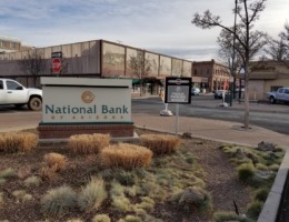 NAU Parking Lot in Flagstaff - National Bank View